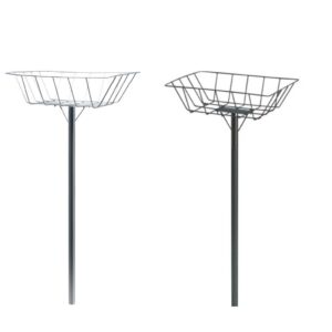 Lixeira de calçada dupla